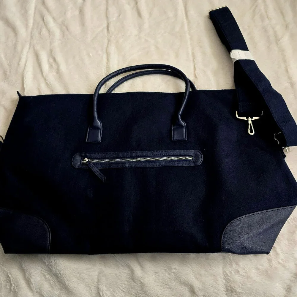 New Felt Weekender Tote with Waterproof Lining